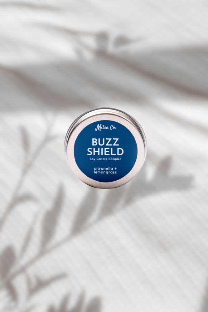 Buzz Shield Candle Sampler